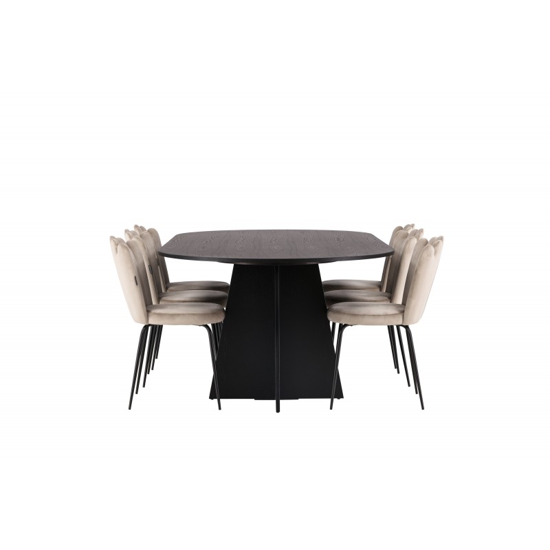 Spisebordssæt Bootcut med stole Limhamn