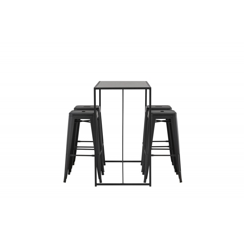 Brea t Spisebordssæt  - Sort