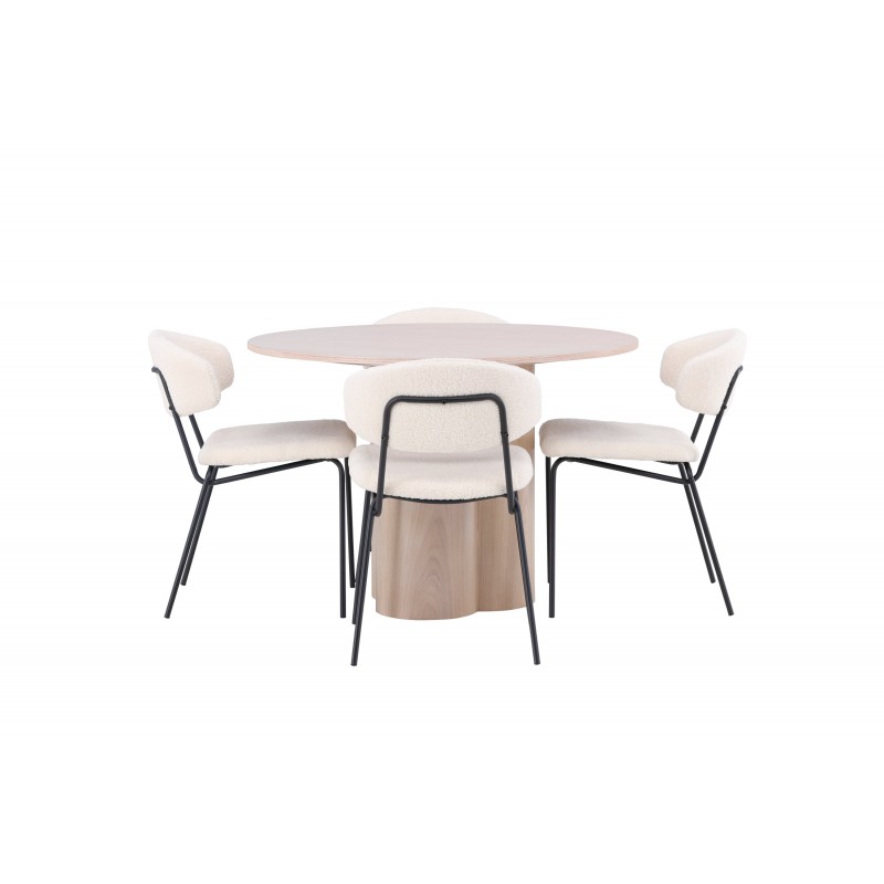 Olivia Rund Spisebordssæt