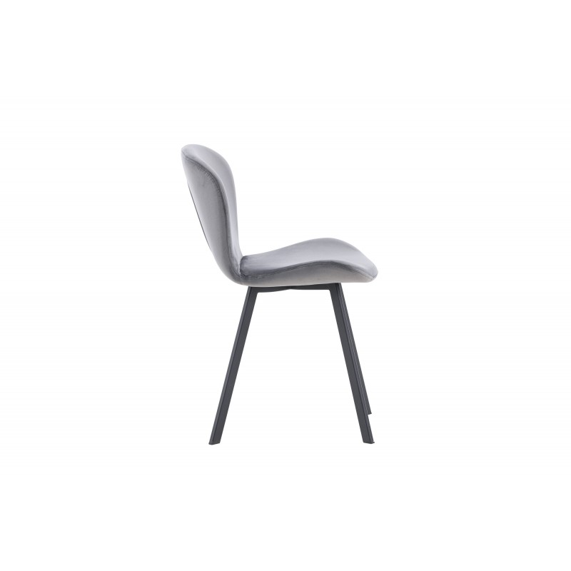 Lilja Spisebordsstol  - Sort og Grå