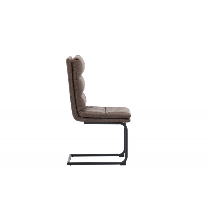 Zizo Spisebordsstol  - Sort og Brun