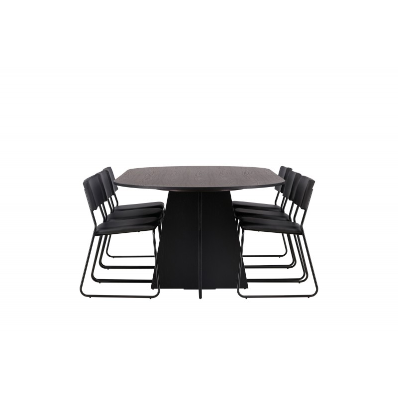 Spisebordssæt Bootcut med Spisebordsstole Kenth