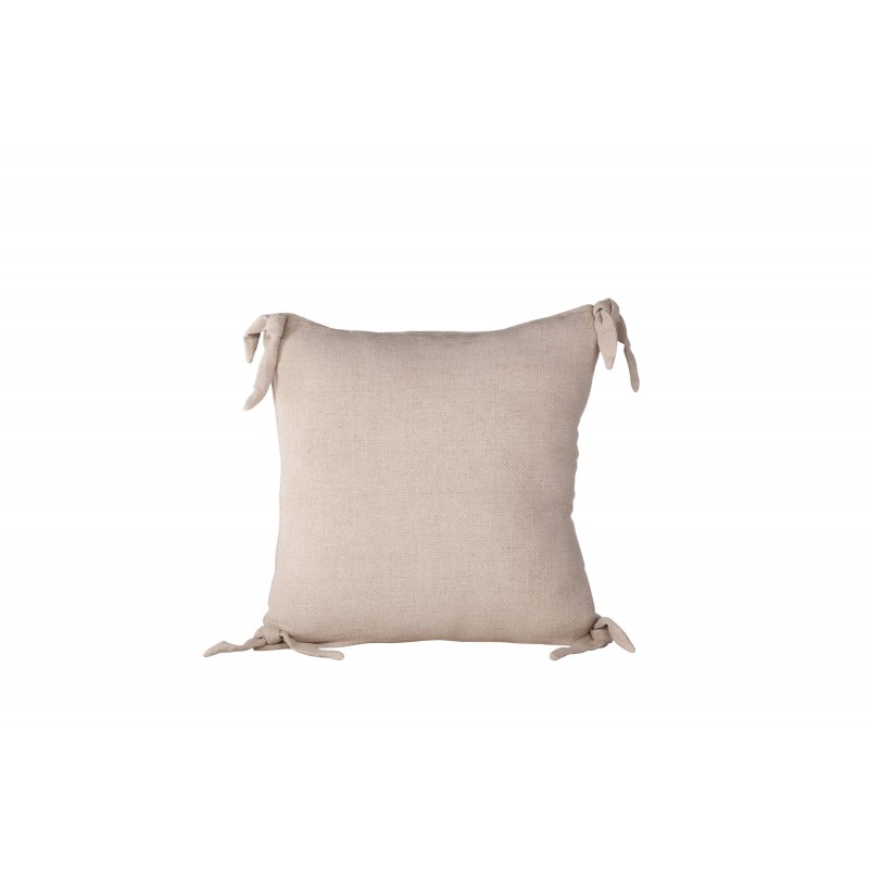 Nora pudebetræk 40x40cm beige