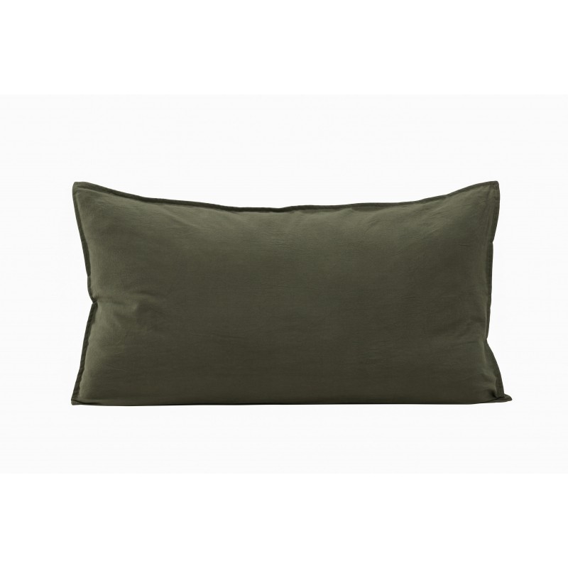 Venture Home Ronja Cushion Cover Washed Cotton - Green / 50x90