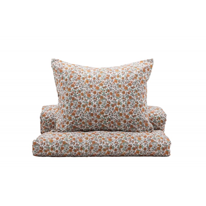 Vicky Sengesæt  - Brun, Grøn, Light Cognac og Hvid