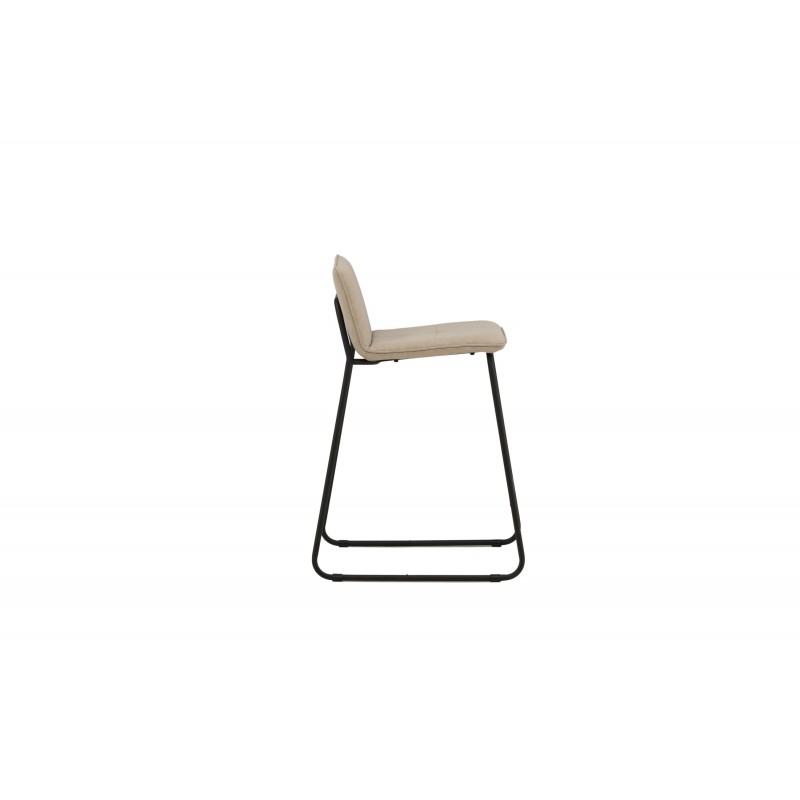 Bisbee Barstol  - Beige og Sort billede