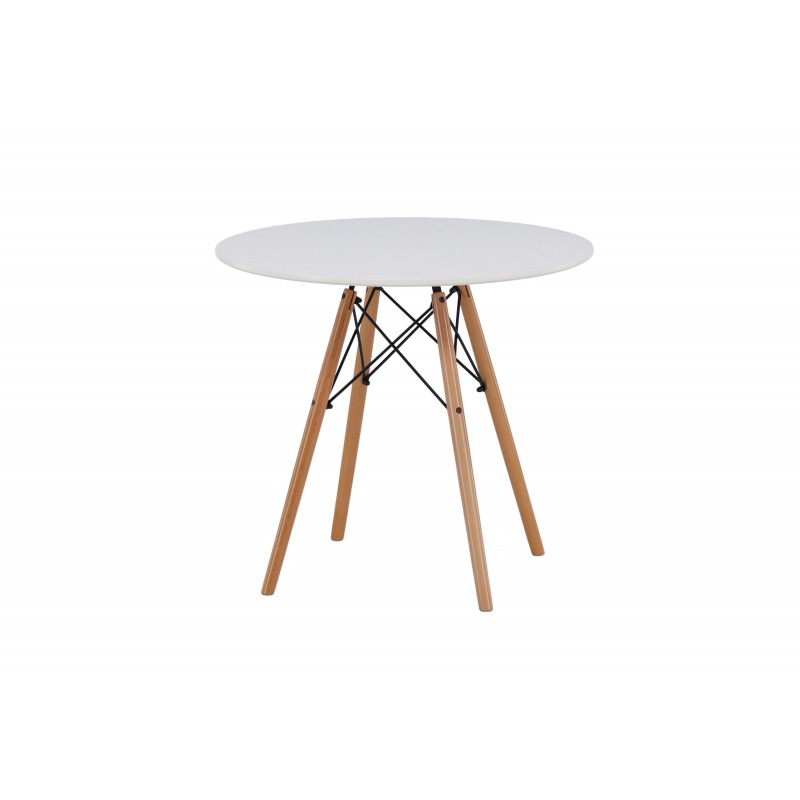 Danburi Rundt spisebord - Hvid billede