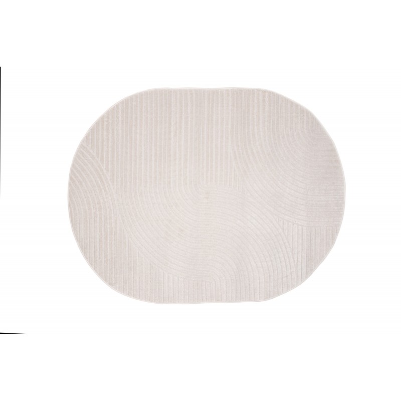 Vince Tæppe 160x230cm - Cremehvid