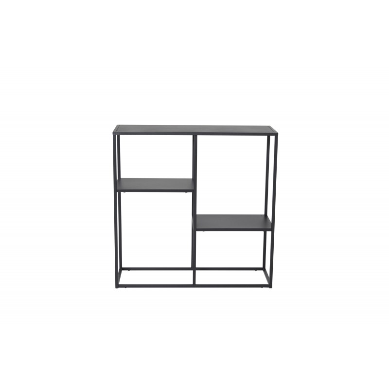 Staal Hylde 80 x 81 - Sort billede