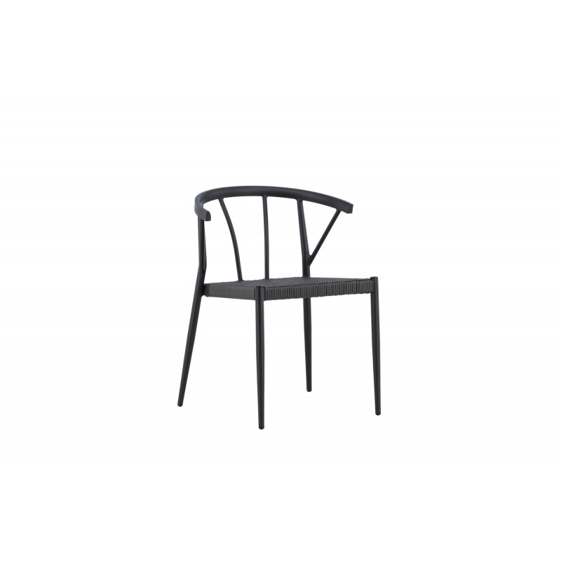 Stina havestol stabelbar sort