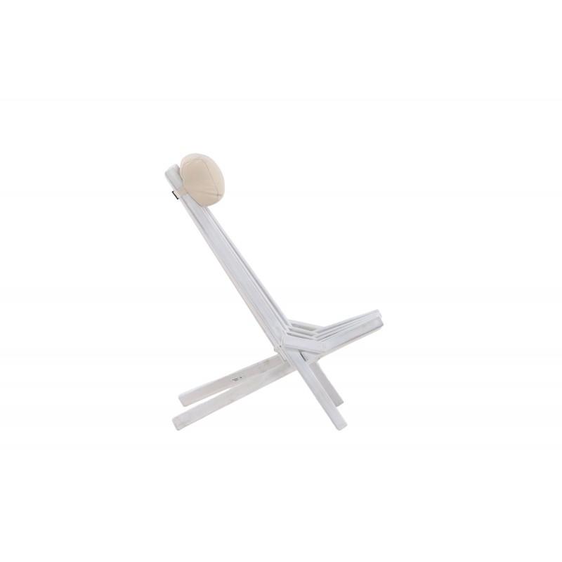 Asta Lounge Stol - Hvid