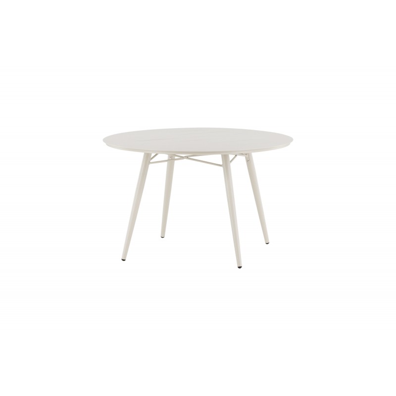 Venture Design, Lina spisebord Ø120 cm Beige