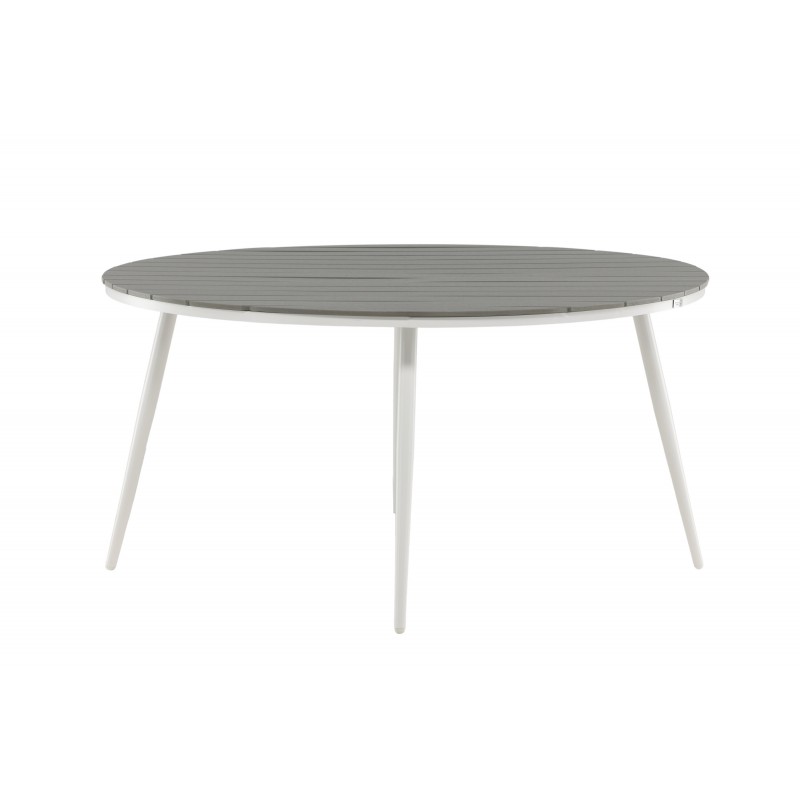 Break Rundt Spisebord - Grå,Hvid billede
