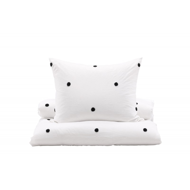 Loke Sengelinned Sæt - Sort og Hvid billede