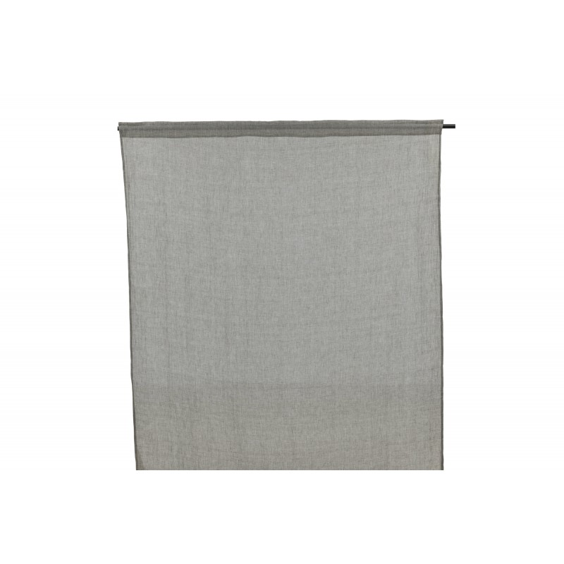 Elena gardin 290x135cm mørkegrå