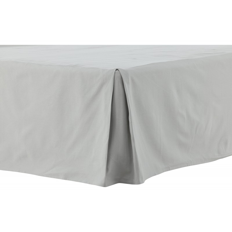 Ziggy Kappelagen 180x200x60 cm - Lysegrå Bomuld