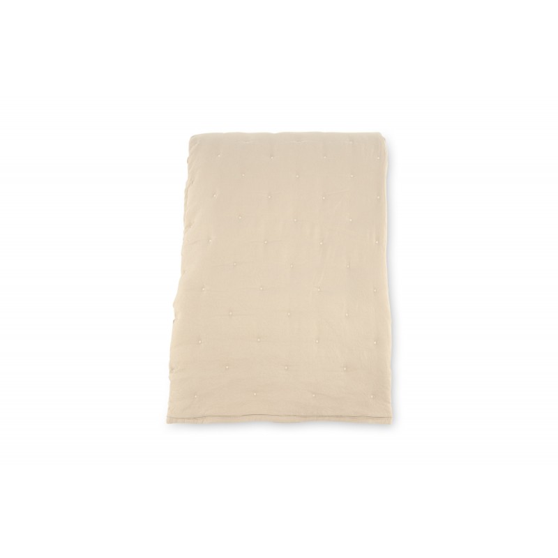 Sally Sengetæppe  - Beige