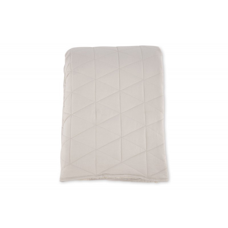Nilla Sengetæppe  - Beige billede
