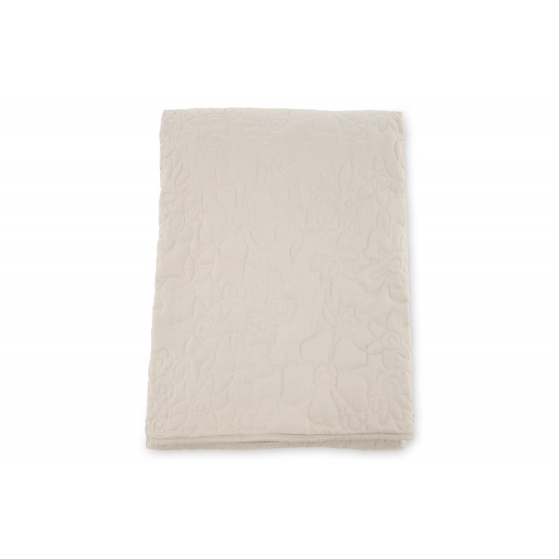 Niki sengetæppe 260x260cm beige.