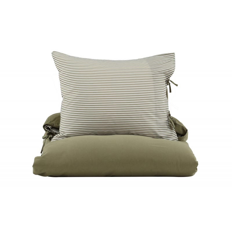 Jenna Sengelinned - Mosgrøn og Hvid