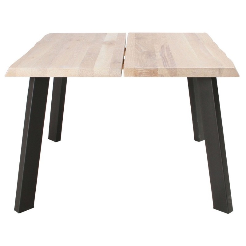 Westwood plankesofabord 80x80 - Hvidolieret