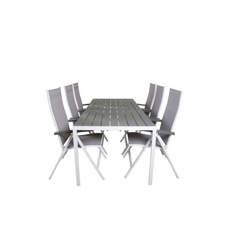 Break Loungesæt - Havemøbelsæt - Grå,Hvid