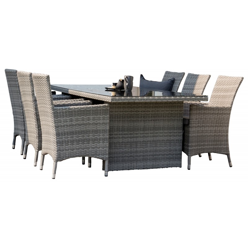 Padova t Loungesæt - Havemøbelsæt - Grå