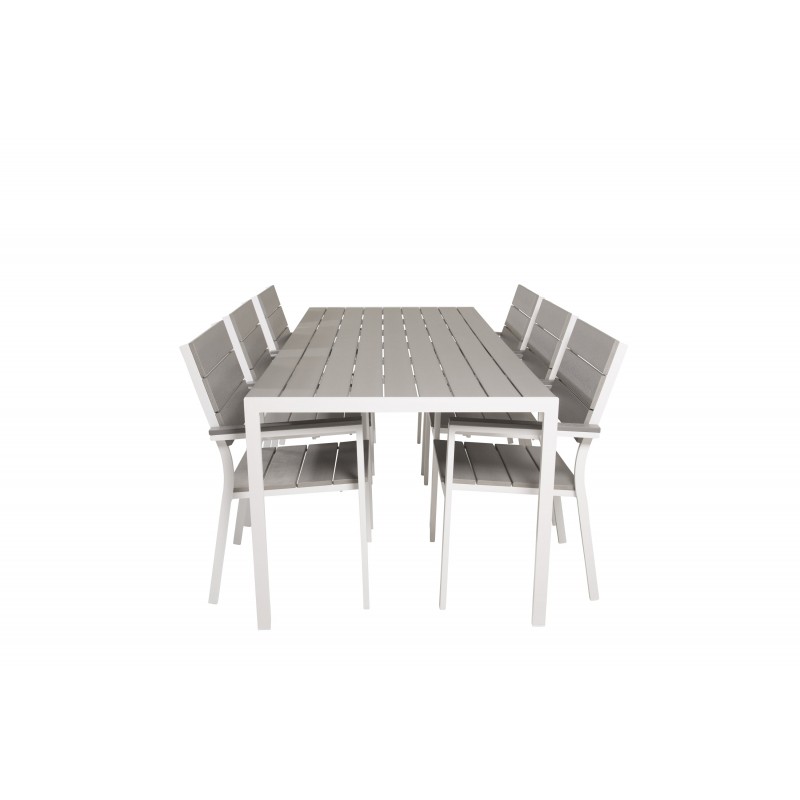 Break Loungesæt - Havemøbelsæt - Grå,Hvid