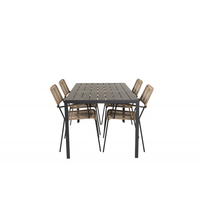 Break Loungesæt - Havemøbelsæt - Beige,Sort