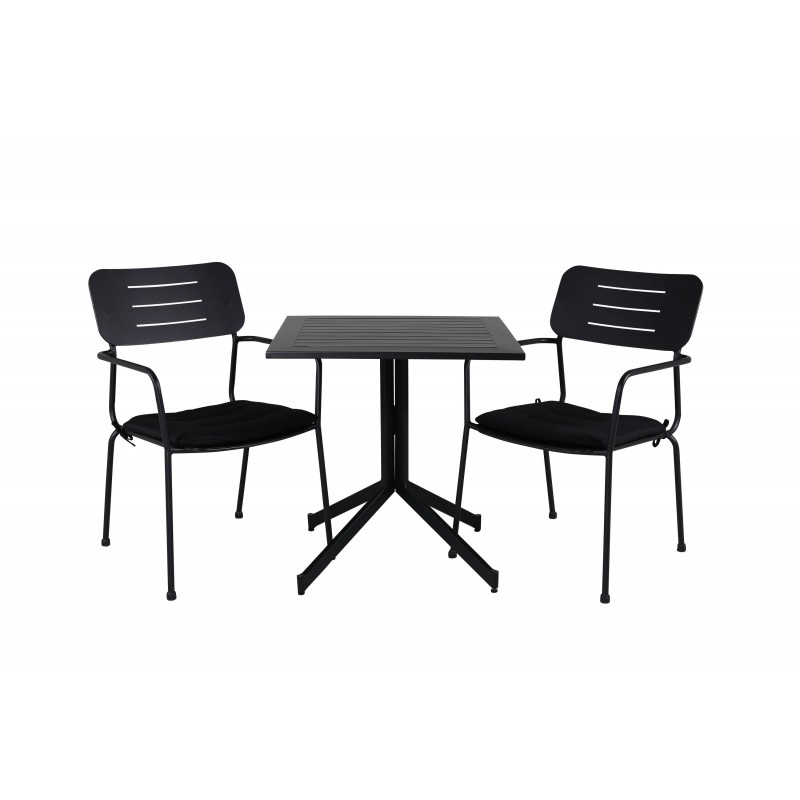 Way  Loungesæt - Havemøbelsæt - Sort