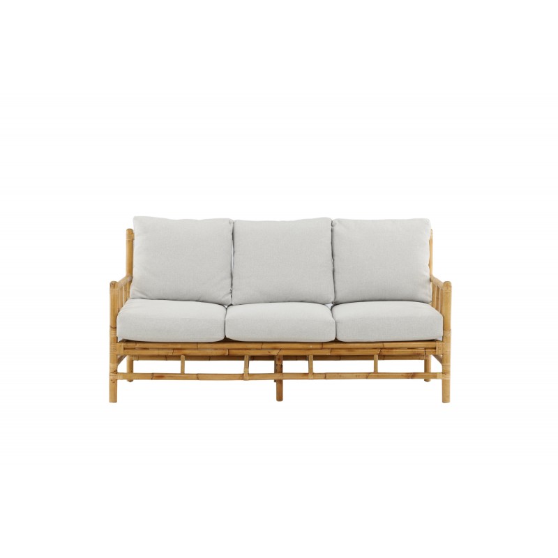 Cane 3 personers Have Sofa - Lysegrå,Natur billede