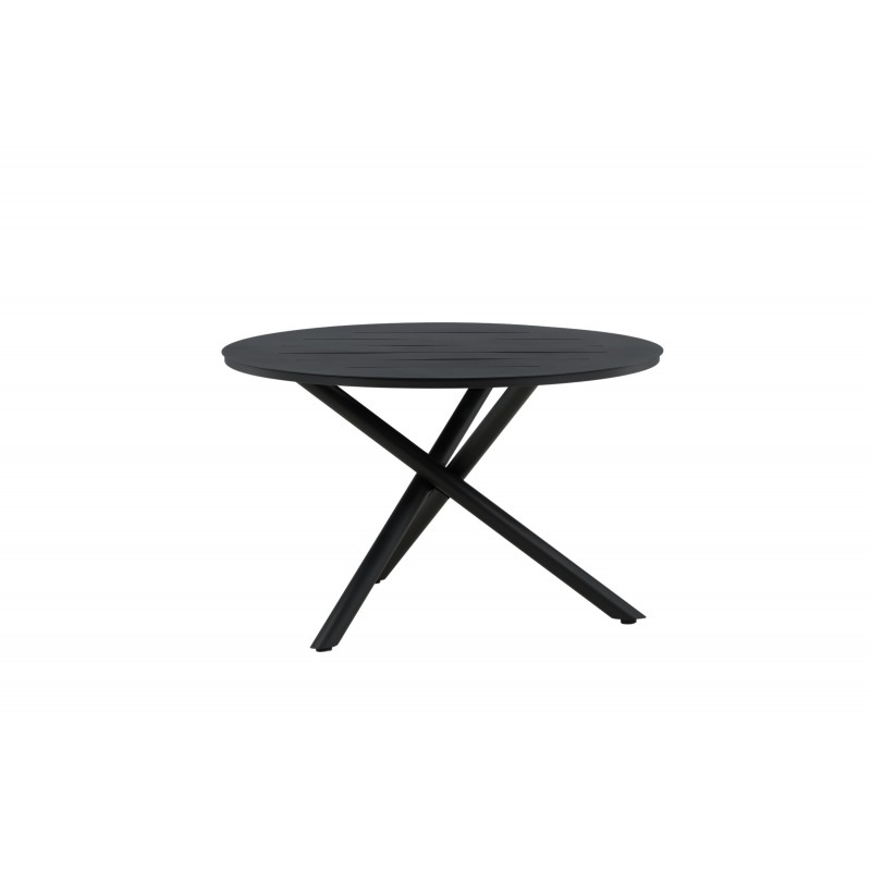 VENTURE DESIGN Alma havebord - sort aluminium (Ø120)