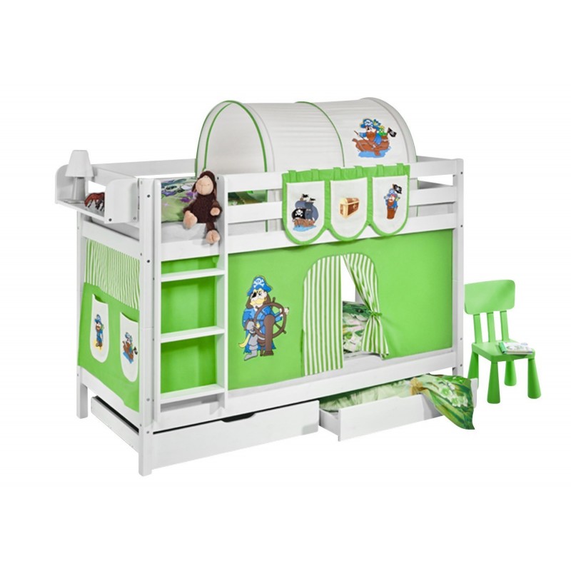 Bumle Køjeseng - Grøn Pirat