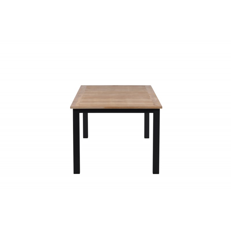 Venture Design, Panama Spisebord 224-324x100 cm Sort/Teak