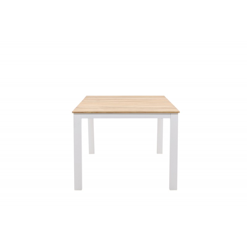 Venture Design, Mexico spisebord 100x210 cm Hvid/Teak