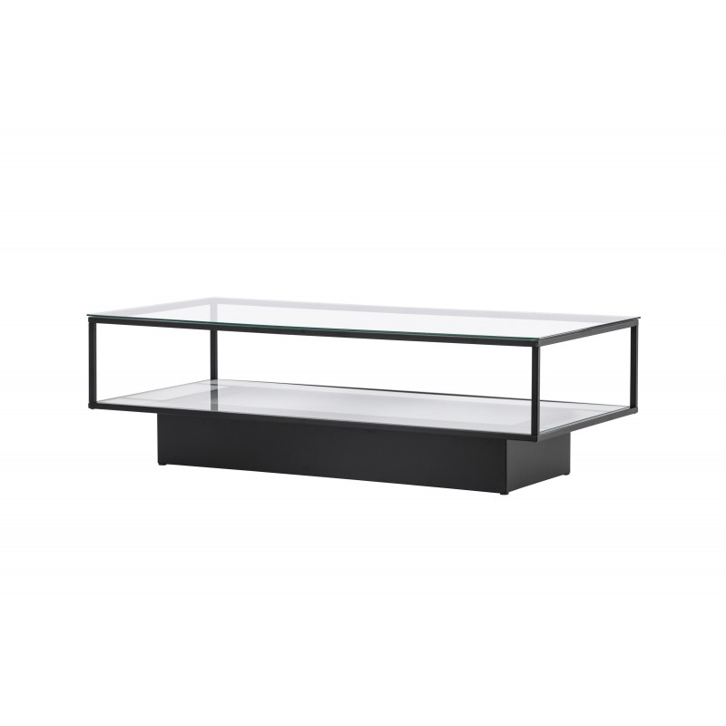 Maglehem Sofabord 130 x 60 - Transparent billede