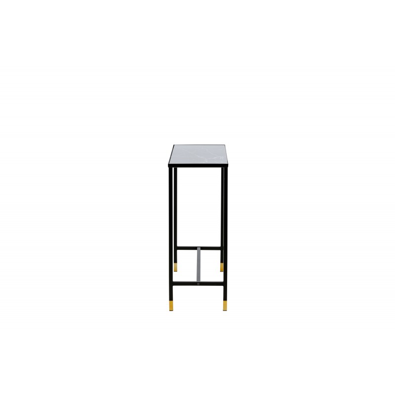 Dipp Sidebord  - Sort og Messing billede