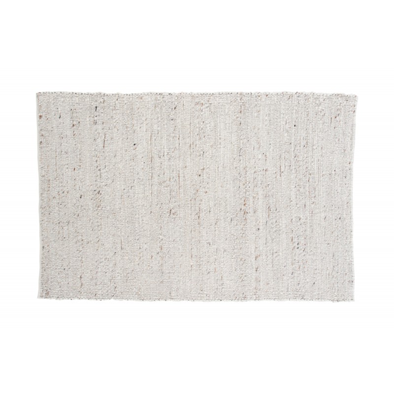 Loump Tæppe  - Beige og Hvid
