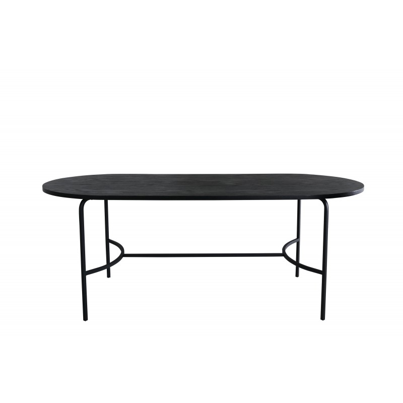 Skate Ovalt spisebord  - Sort