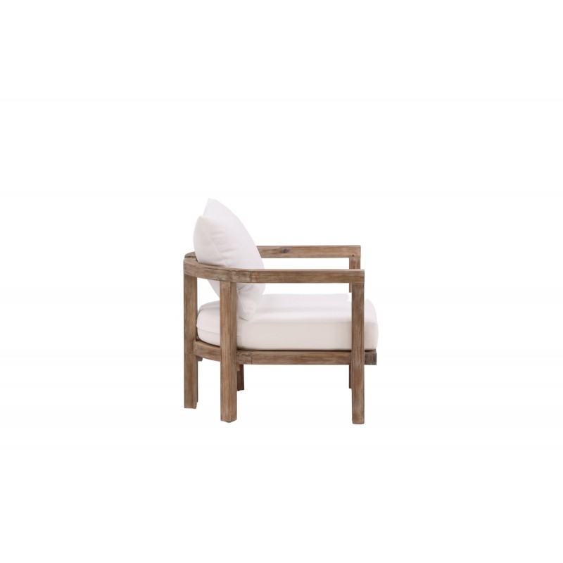 Erica Lænestol - Brun,Hvid billede