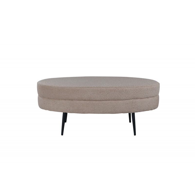 Otto Ottomane  - Beige og Sort billede