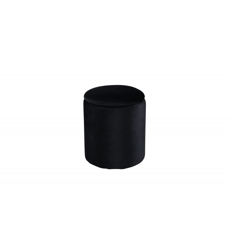 Limpen Pouf  - Sort billede