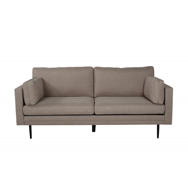 Boom 3 personers Sofa - Sort og Brun