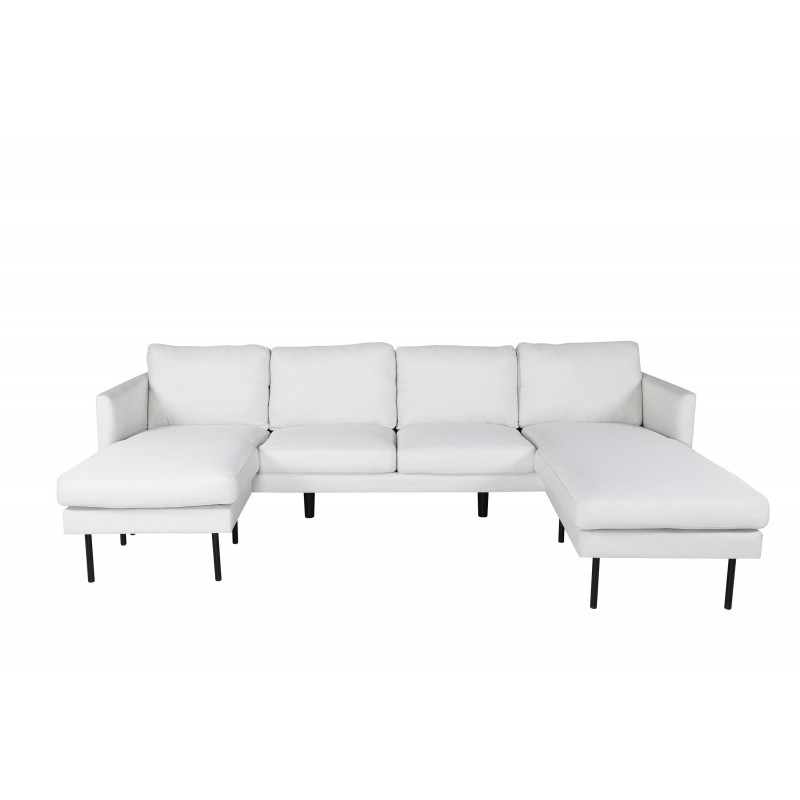 Zoom U-Sofa -Lys Beige