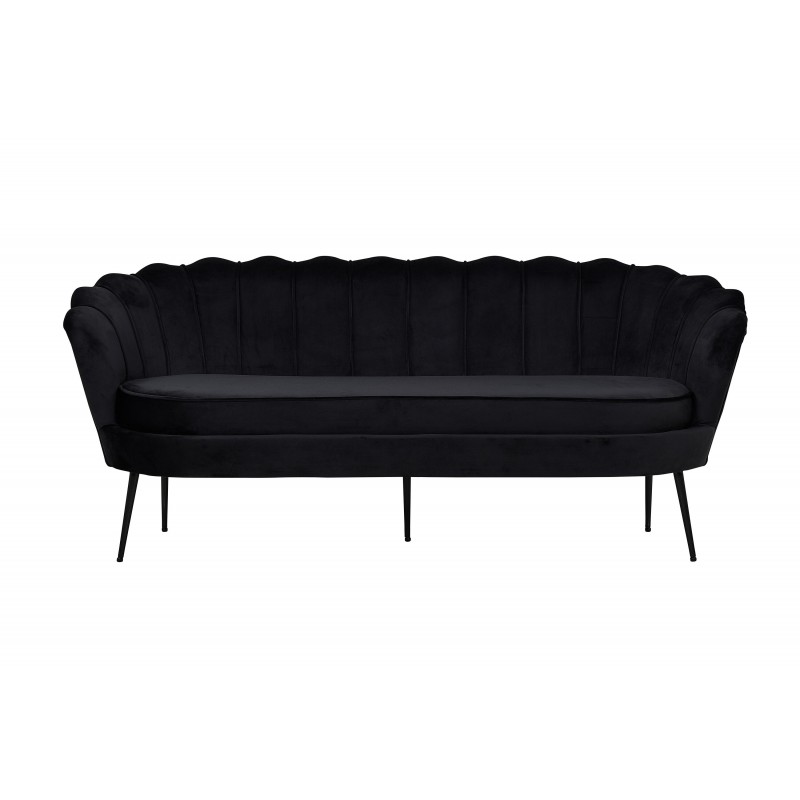 Calais 3 personers Sofa - Sort