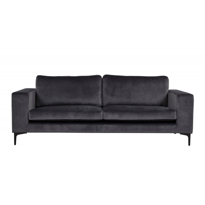 Bolero 3 personers Sofa - Sort og Grå billede