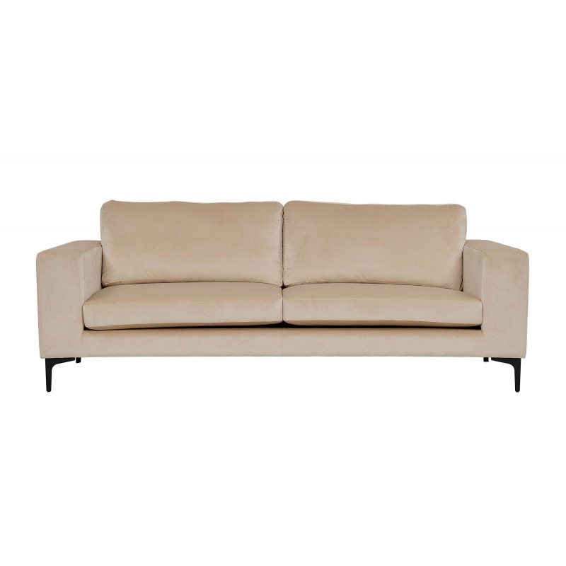 Bolero 3 personers Sofa  - Beige og Sort billede