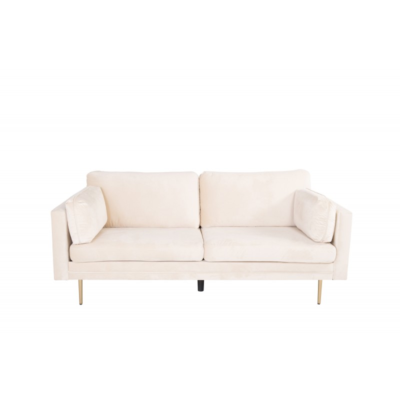 Boom 3 personers Sofa - Beige og Messing billede