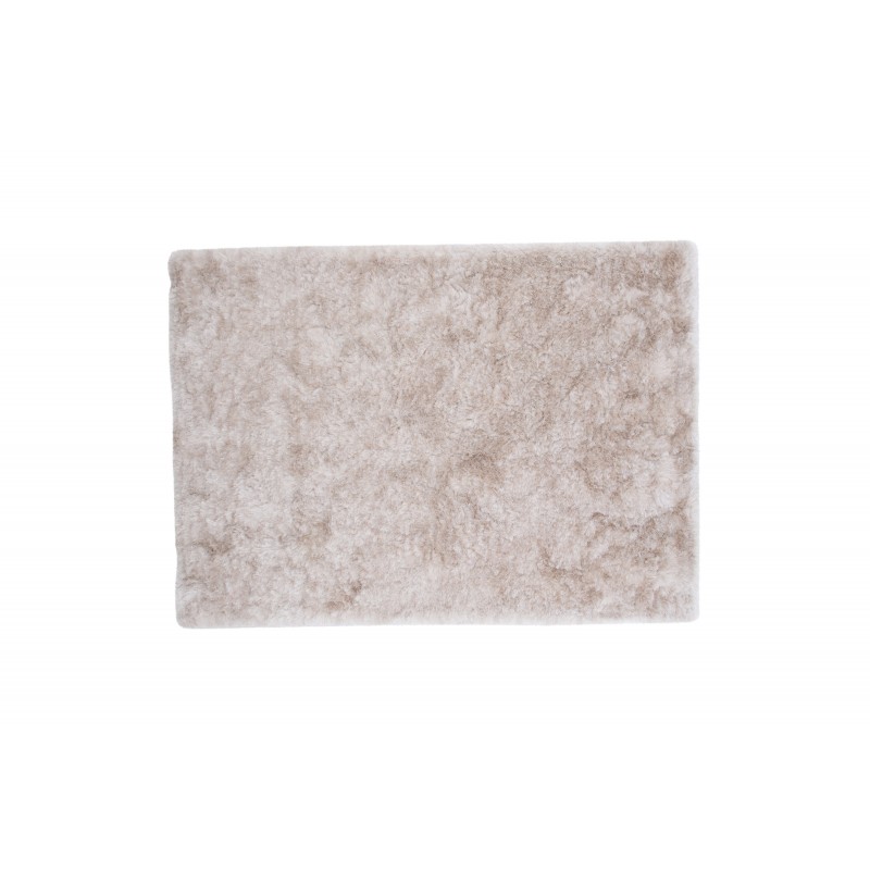 VENTURE DESIGN Shiva Shaggy gulvtæppe - champagne polyester og bomuld (170x240)
