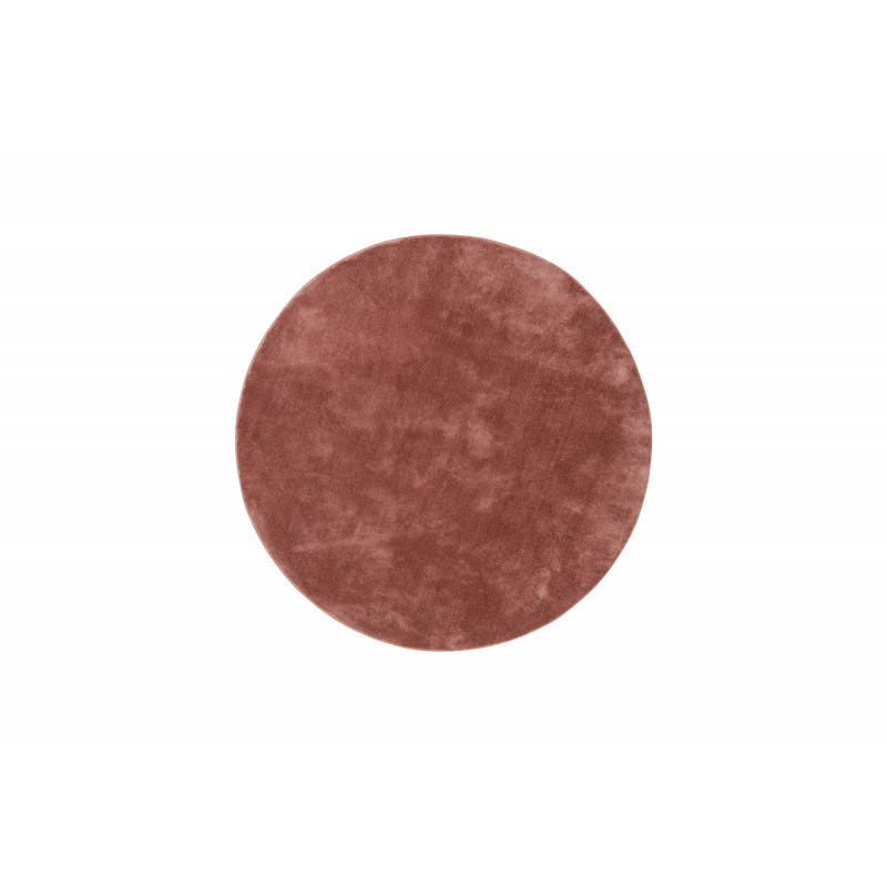 Undra tæppe Ø200 cm polyester pink